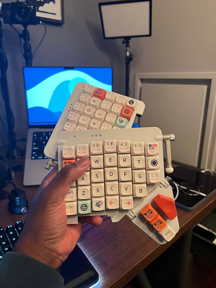 Photo of my white moonlander front view